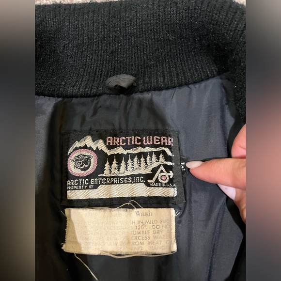 Vintage 60s/70s Arctic Wear Arctic Cat Winter Jacket - Picture 9 of 11